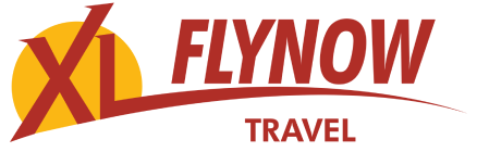 XL FLYNOW TRAVEL Logo